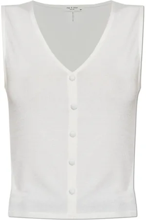 RAG&BONE Mujer, Camisetas, Blanco, Talla: L