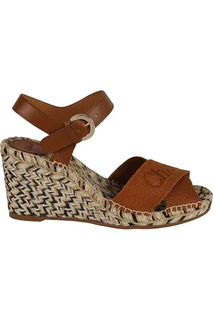 Chloé Mujer, Zapatos, Marrón, Talla: 38 EU