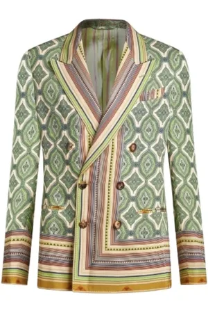 Etro Hombre, Chaquetas, Verde, Talla: M