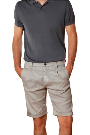Masons Hombre, Pantalones cortos, Gris, Talla: 2XL