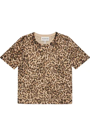 Munthe Mujer, Camisetas, Marrón, Talla: L