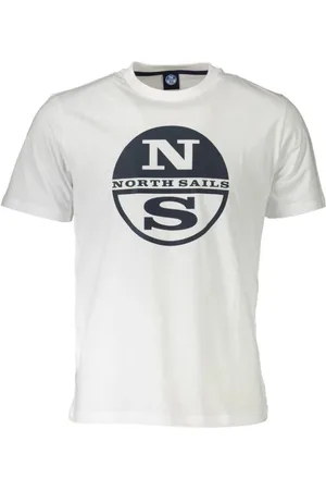 North Sails Hombre, Camisetas, Blanco, Talla: XL
