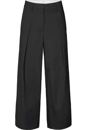 Rabens Saloner Mujer, Pantalones, Negro, Talla: L
