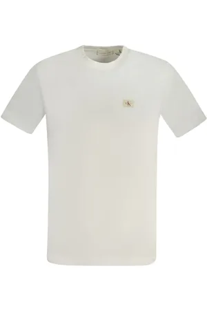 Calvin Klein Hombre, Camisetas, Blanco, Talla: XL