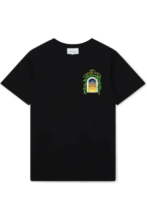 Casablanca Hombre, Camisetas, Negro, Talla: L