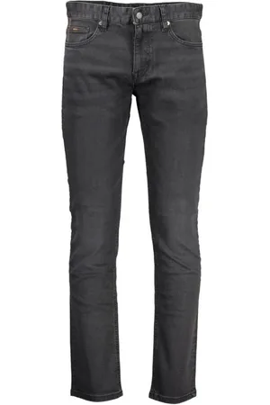 HUGO BOSS Hombre, Vaqueros, Negro, Talla: W30 L32