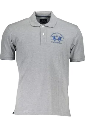 La Martina Hombre, Camisetas, Gris, Talla: XL