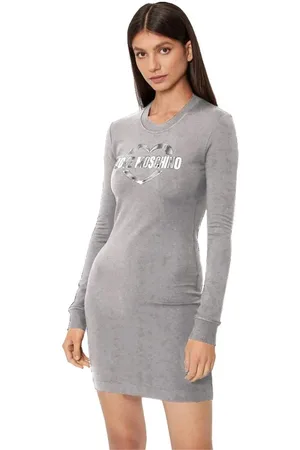 Moschino Mujer, Vestidos, Gris, Talla: XS