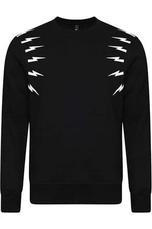 Neil Barrett Hombre, Sudaderas, Negro, Talla: XL