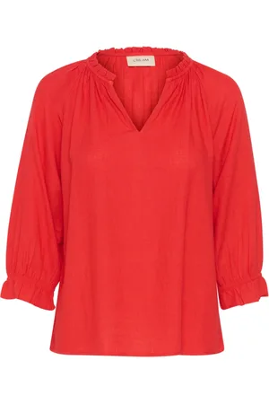 Cream Mujer, Blusas y Camisas, Rojo, Talla: 3XL