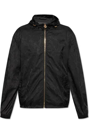VERSACE Hombre, Chaquetas, Negro, Talla: L