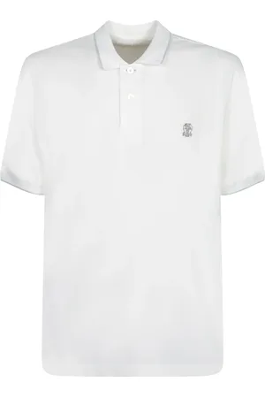 Brunello Cucinelli Hombre, Camisetas, Blanco, Talla: M