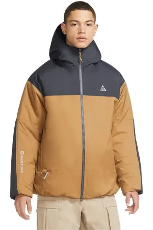 Nike Hombre, Chaquetas, Marrón, Talla: L