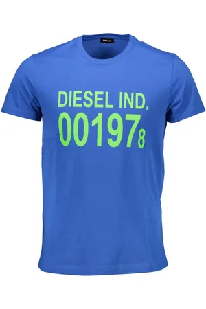 Diesel Hombre, Camisetas, Azul, Talla: 2XL