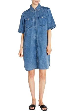 Bruuns Bazaar Mujer, Vestidos, Azul, Talla: L