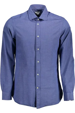 U.S. Polo Assn. Hombre, Camisas, Azul, Talla: M