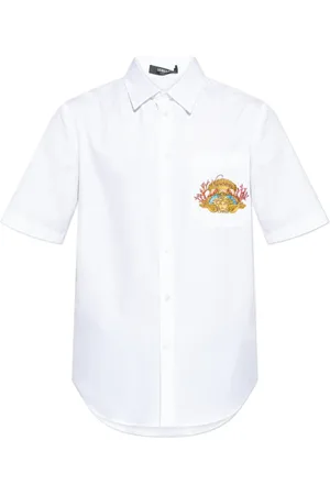 VERSACE Hombre, Camisas, Blanco, Talla: 2XL