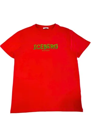Iceberg Hombre, Camisetas, Rojo, Talla: S