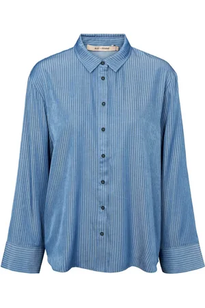 RUE de FEMME Mujer, Blusas y Camisas, Azul, Talla: M