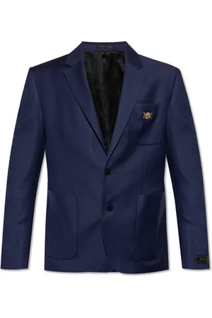 VERSACE Hombre, Chaquetas, Azul, Talla: 2XL