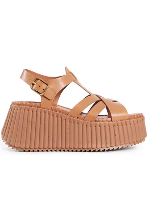 Chloé Mujer, Zapatos, Marrón, Talla: 38 EU