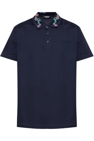 VERSACE Hombre, Camisetas, Azul, Talla: S