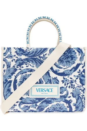 VERSACE Unisex, Bolsos, Azul, Talla: ONE Size
