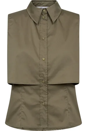 Co`Couture Mujer, Blusas y Camisas, Verde, Talla: XS
