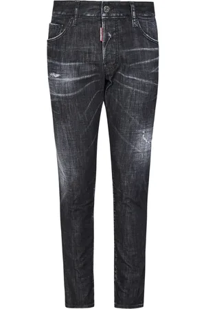 Dsquared2 Hombre, Vaqueros, Negro, Talla: XL