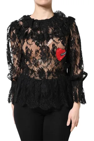 Dolce & Gabbana Mujer, Blusas y Camisas, Negro, Talla: S