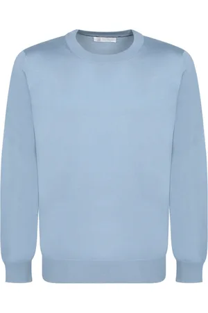 Brunello Cucinelli Hombre, Jerseys, Azul, Talla: XL