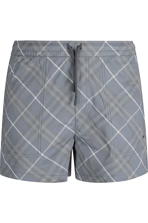Burberry Hombre, Pantalones cortos, Gris, Talla: L