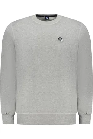 North Sails Hombre, Sudaderas, Gris, Talla: L