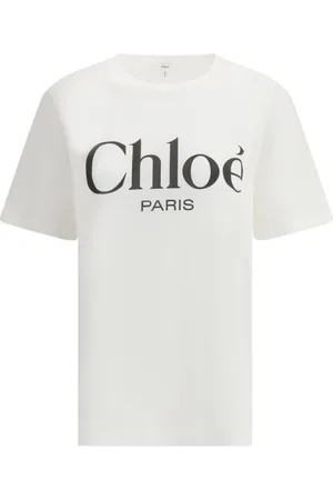 Chloé Mujer, Camisetas, Blanco, Talla: XS