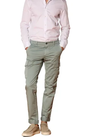 Masons Hombre, Pantalones, Verde, Talla: 2XL