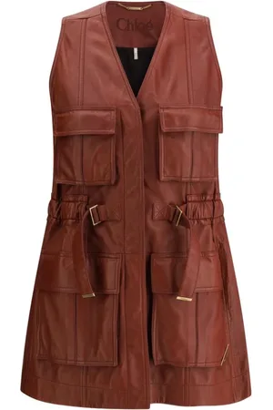 Chloé Mujer, Chaquetas, Marrón, Talla: M