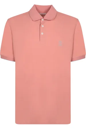 Brunello Cucinelli Hombre, Camisetas, Rosa, Talla: L