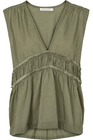 Rabens Saloner Mujer, Camisetas, Verde, Talla: XS