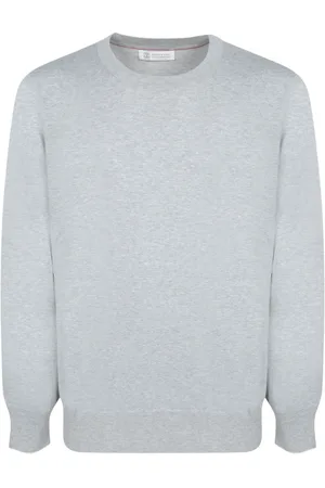 Brunello Cucinelli Hombre, Jerseys, Gris, Talla: L