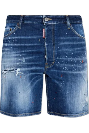 Dsquared2 Hombre, Pantalones cortos, Azul, Talla: 2XL