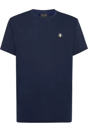 BILLIONAIRE Hombre, Camisetas, Azul, Talla: L