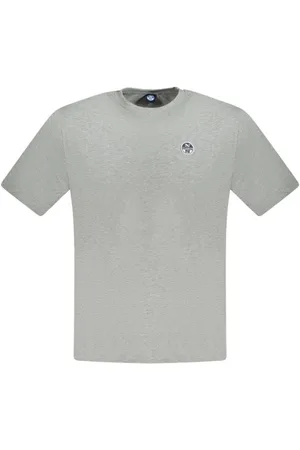 North Sails Hombre, Camisetas, Gris, Talla: S