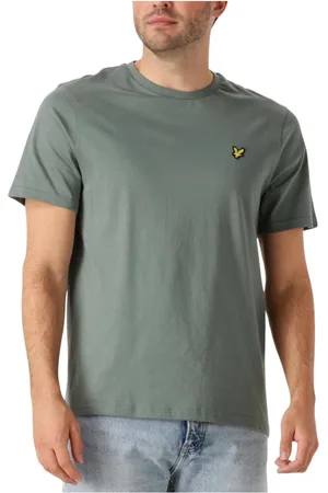 Lyle & Scott Hombre, Camisetas, Verde, Talla: 2XL