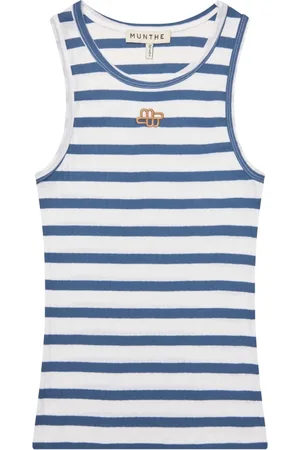 Munthe Mujer, Camisetas, Azul, Talla: 2XL