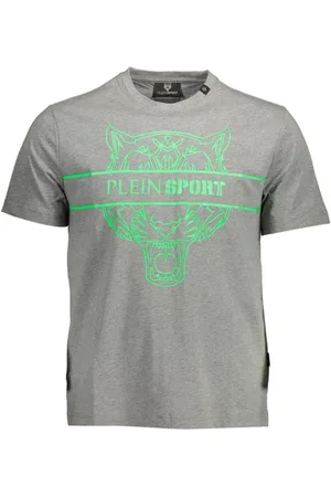 Philipp Plein Hombre, Camisetas, Gris, Talla: M