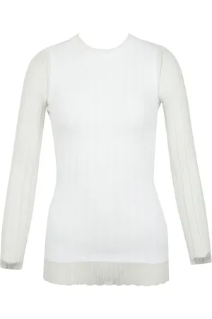 Sportmax Mujer, Camisetas, Blanco, Talla: L