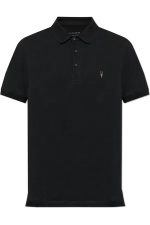 AllSaints Hombre, Camisetas, Negro, Talla: L