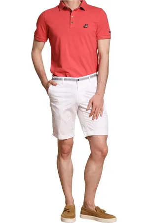Masons Hombre, Pantalones cortos, Blanco, Talla: XS