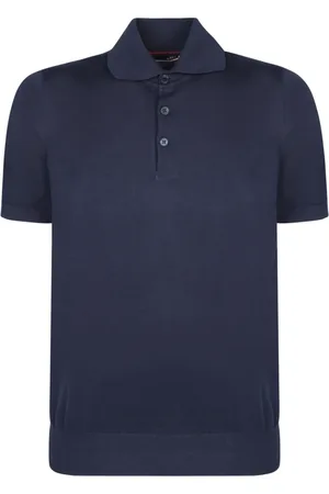 Brunello Cucinelli Hombre, Camisetas, Azul, Talla: M