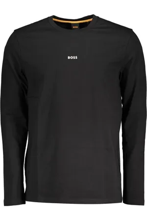 HUGO BOSS Hombre, Camisetas, Negro, Talla: M
